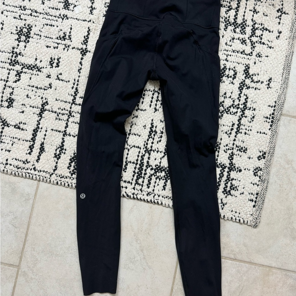 Lululemon leggings with side detail